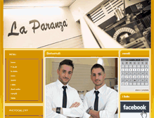 Tablet Screenshot of laparanzavarese.com